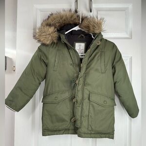 Gap Kids Primaloft Heavyweight Parka Desert Cactus Green 5T.
